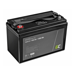 Akumulator Litowy LiFePO4 12V (C5) 100Ah BMS LCD 11Kg